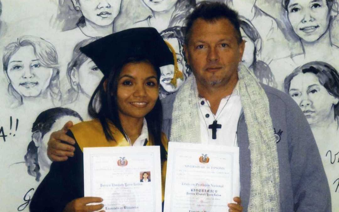 Patrizia, la prima laureata de La Fabrica de la Sonrisa